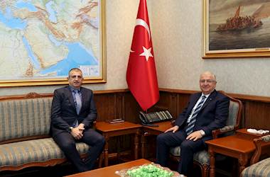 Millî Savunma Bakanı Yaşar Güler ve BAYKAR Genel Müdürü Haluk Bayraktar, Bir Araya Geldi