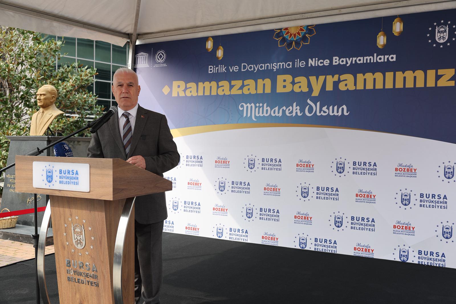 Büyükşehir ailesi bayramlaştı