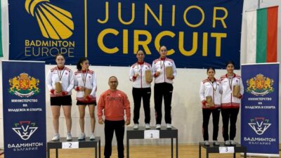 Osmangazi Badminton Takımı Bulgaristan’da Şov Yaptı