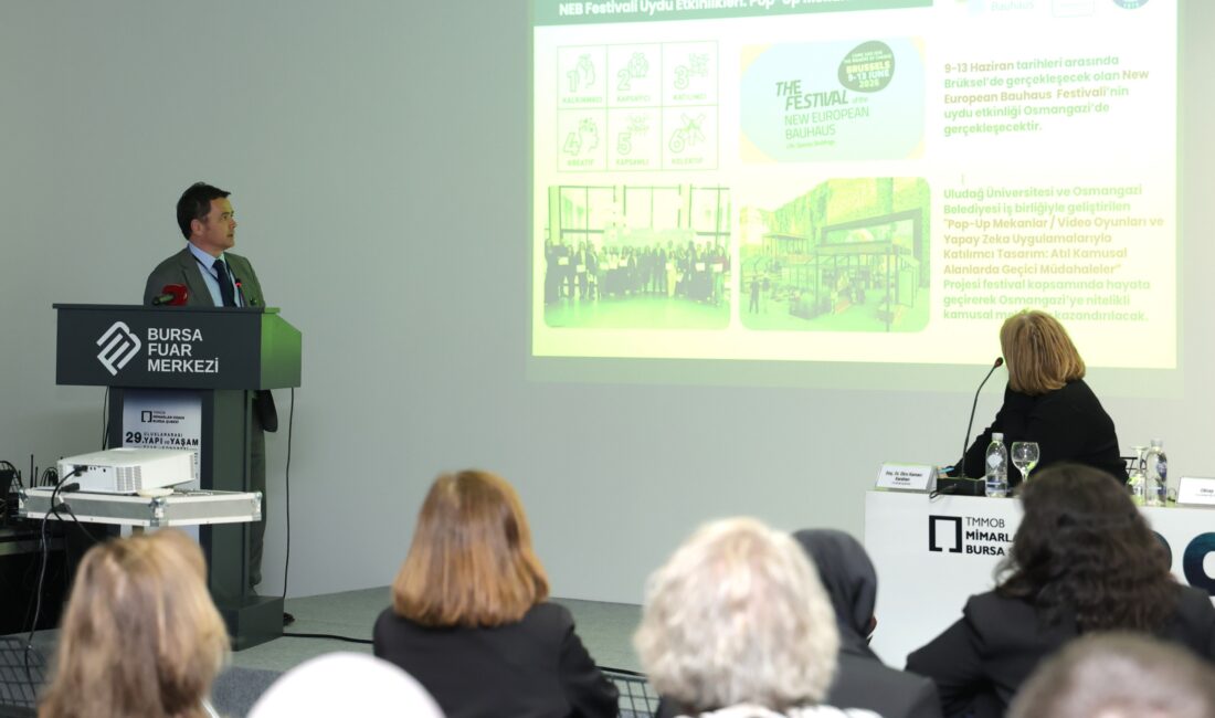 Başkan Erkan Aydın Projelerini Uluslararası Kongrede Tanıttı