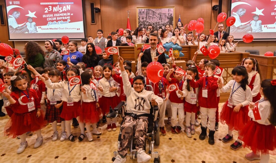 Bursa Büyükşehir Meclisi’nde söz çocukların oldu