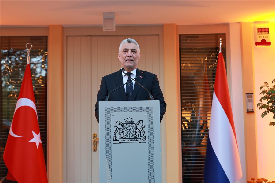 Ticaret Bakanı Ömer Bolat, Hollanda “Kral Günü” Resepsiyonunda Konuştu