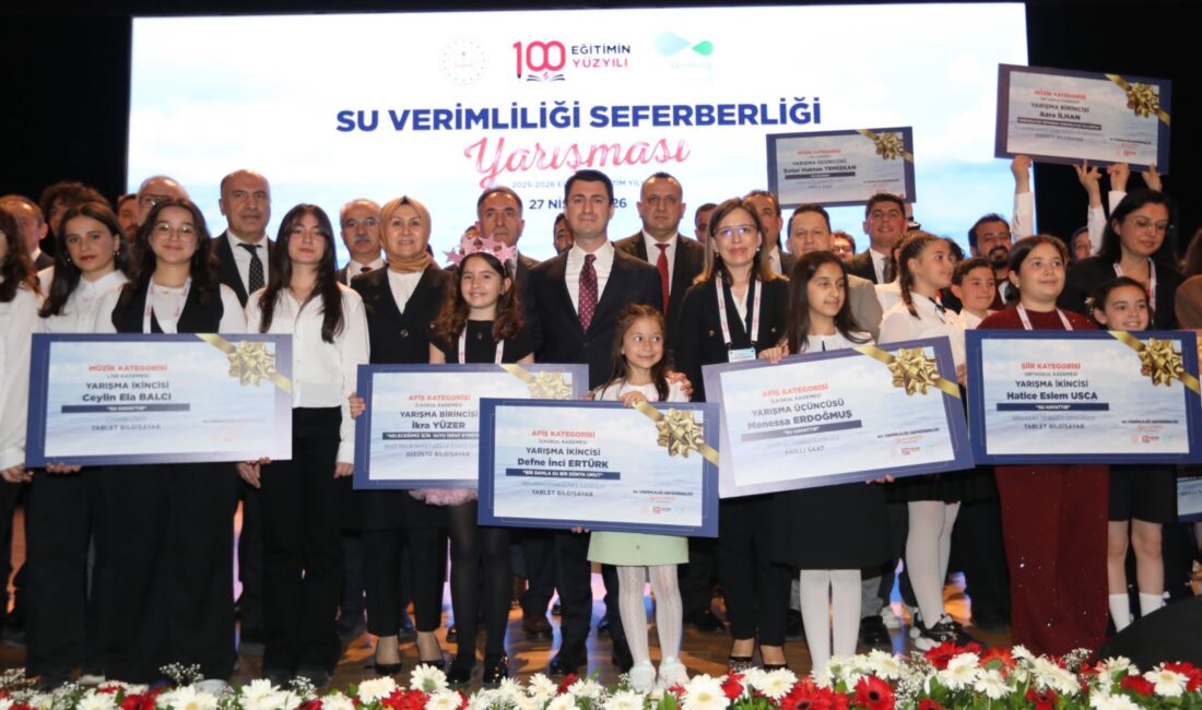 Su Verimliliği Seferberliği Yarışması’nda Ödüller Sahiplerini Buldu