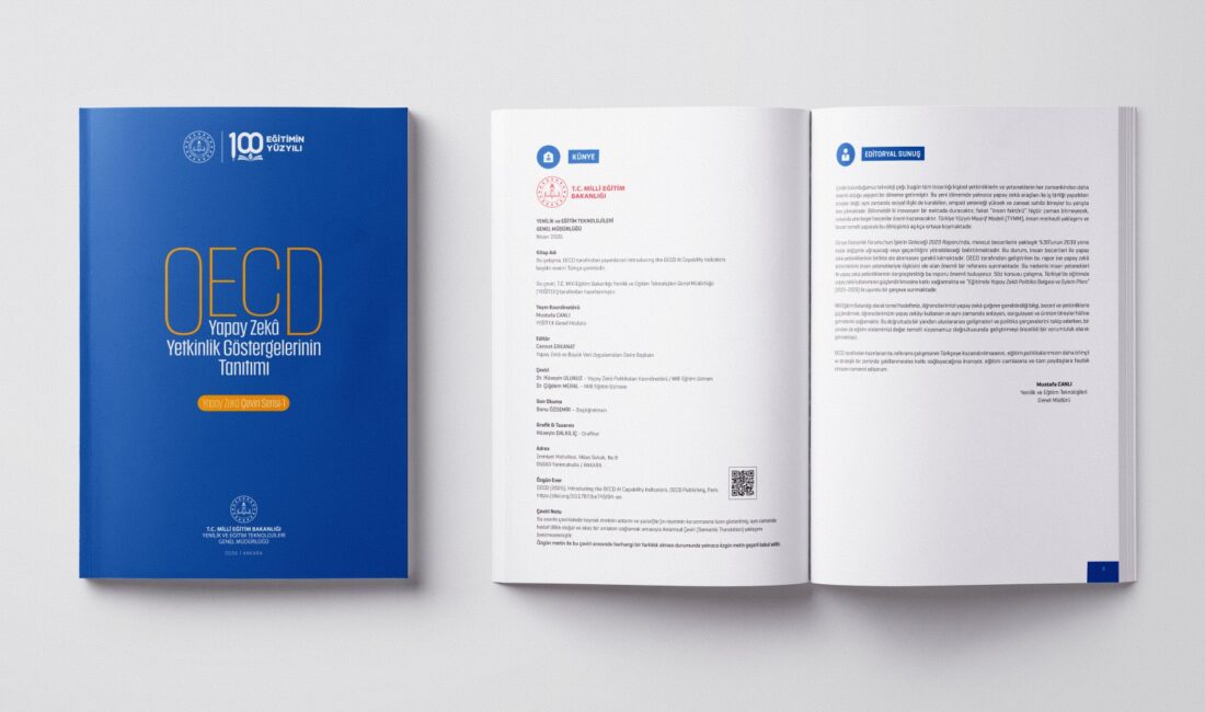Yapay Zeka Yetkinliklerine İlişkin OECB Raporu Türkçeye Kazandırılarak Erişime Açıldı