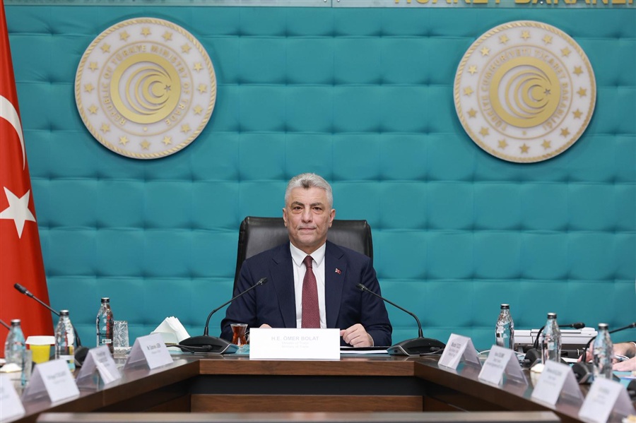 Ticaret Bakanı Ömer Bolat AB Ülkelerinin Büyükelçileriyle Bir Araya Geldi
