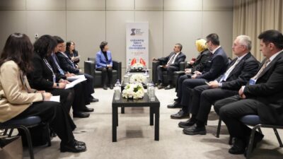 Bakan Tekin Ve Çin İnsan Kaynakları Bakanı WANG Görüştü