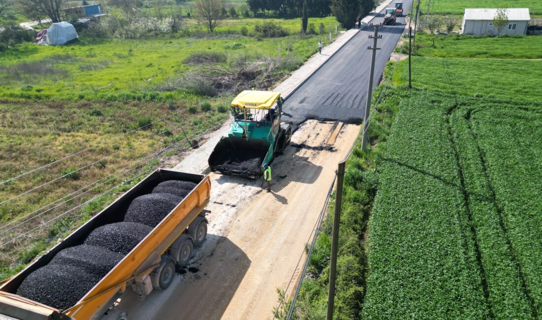 İnegöl Kulaca Yolu Modern Görünüme Kavuşuyor