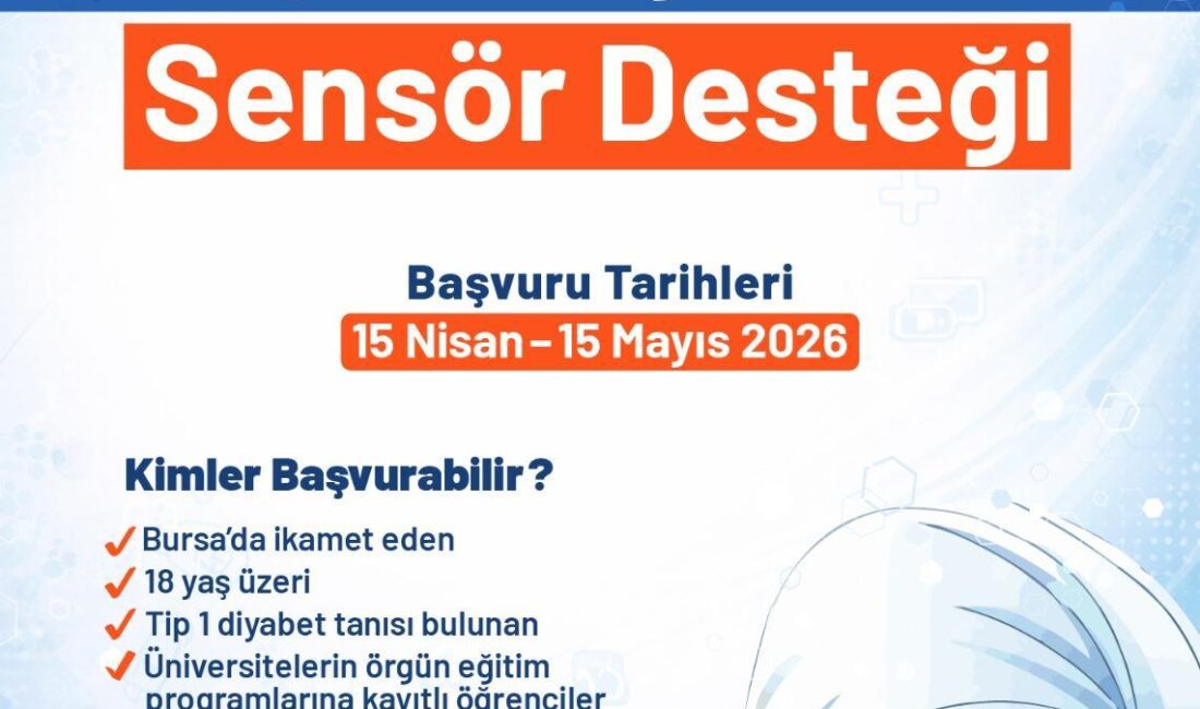 Bursa’da diyabetli öğrencilere sensör desteği