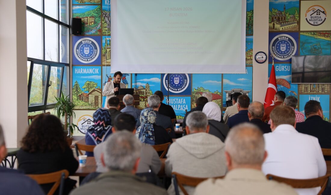 Bursa’da çiftçilere eğitim desteği