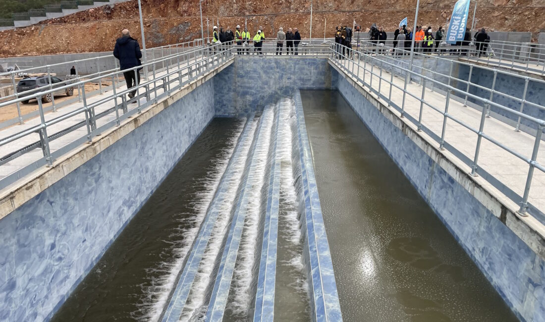 Çınarcık İçme Suyu Arıtma Tesisi hizmete girdi