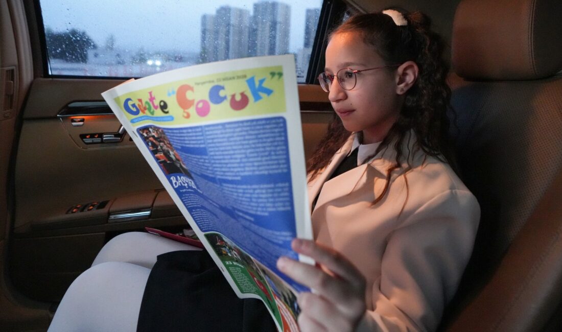 Çocukların Kaleminden “Gazete Çocuk”: 23 Nisan Coşkusu Sayfalara Taşındı!