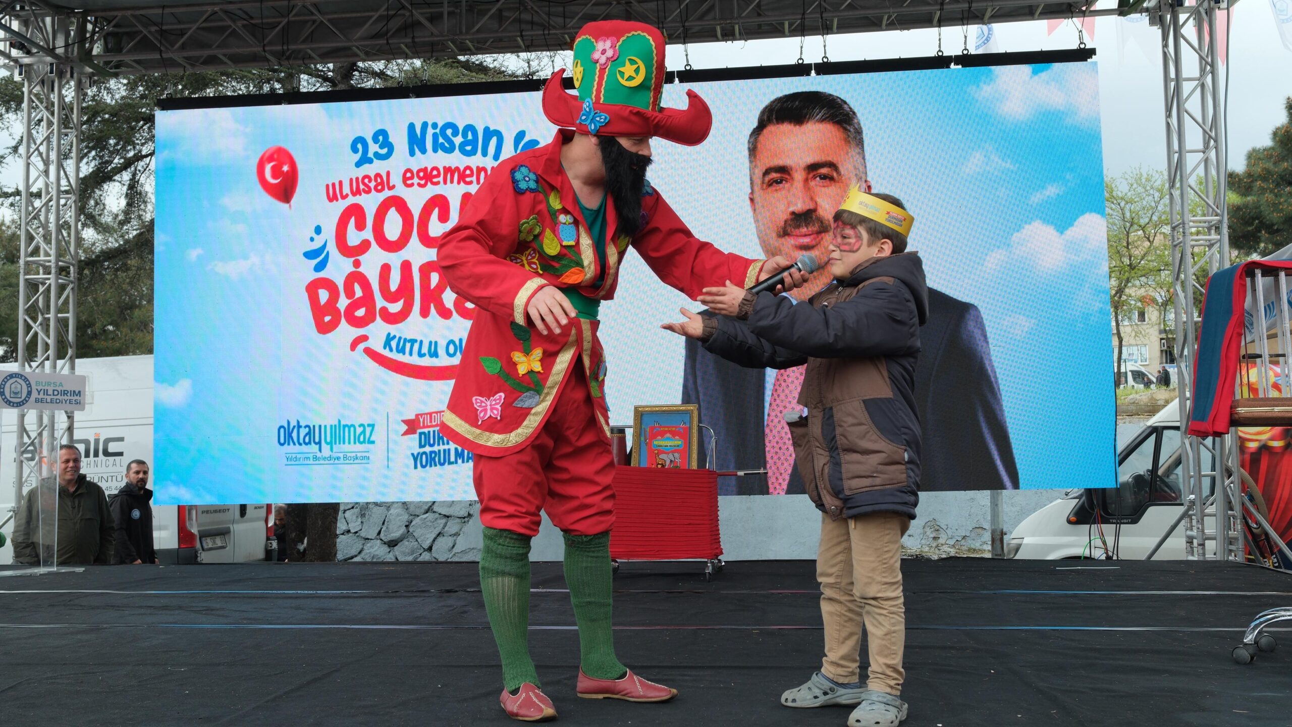 Yıldırım’da Çocukların Bayramı Şölene Dönüştü