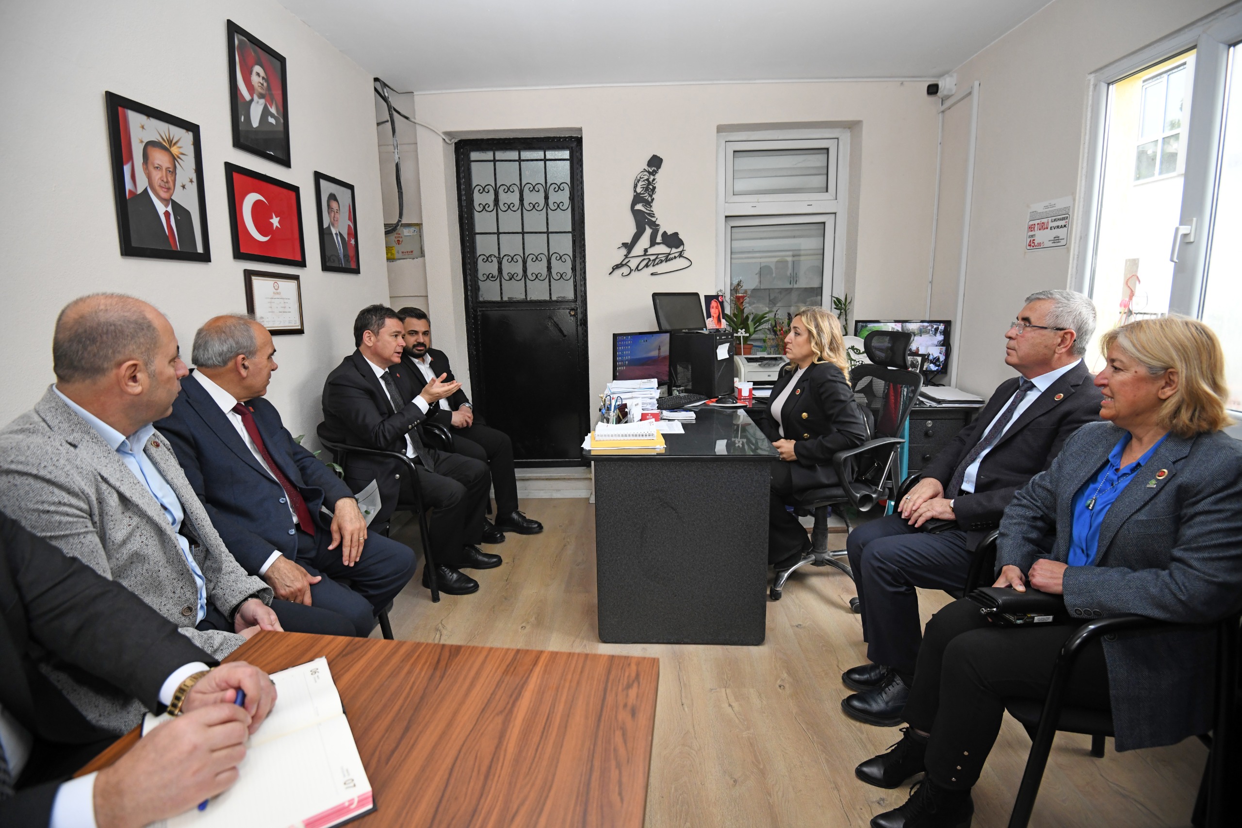 Başkan Aydın Sırameşeler’de Vatandaşın Nabzını Tuttu