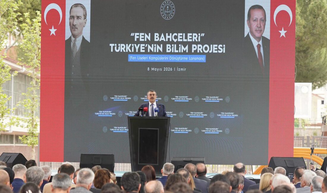 Bakan Tekin Fen Bahçeleri Türkiye’nin Bilim Projesi Tanıtım Programında Konuştu