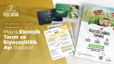Yeşil Vatan Etkinliklerinde Mayıs Ayı Teması Ekolojik Tarım Ve Biyoçeşitlilik