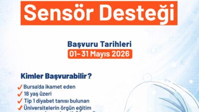 Büyükşehir’den diyabetli öğrencilere sensör desteği