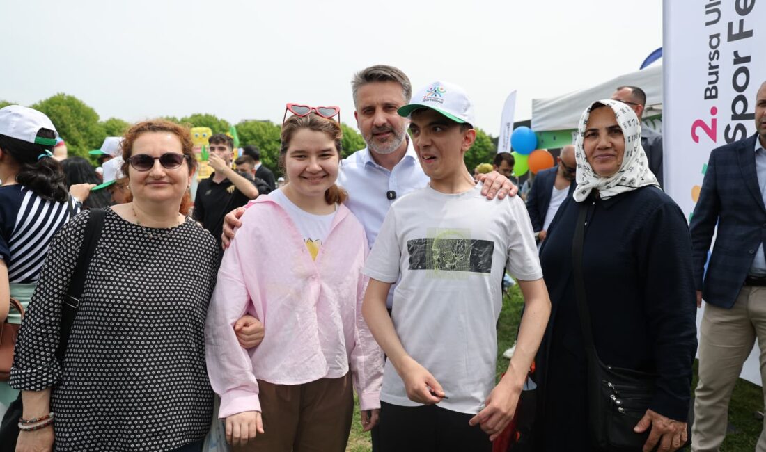 Spor Festivali’nde özel çocukların mutlu günü
