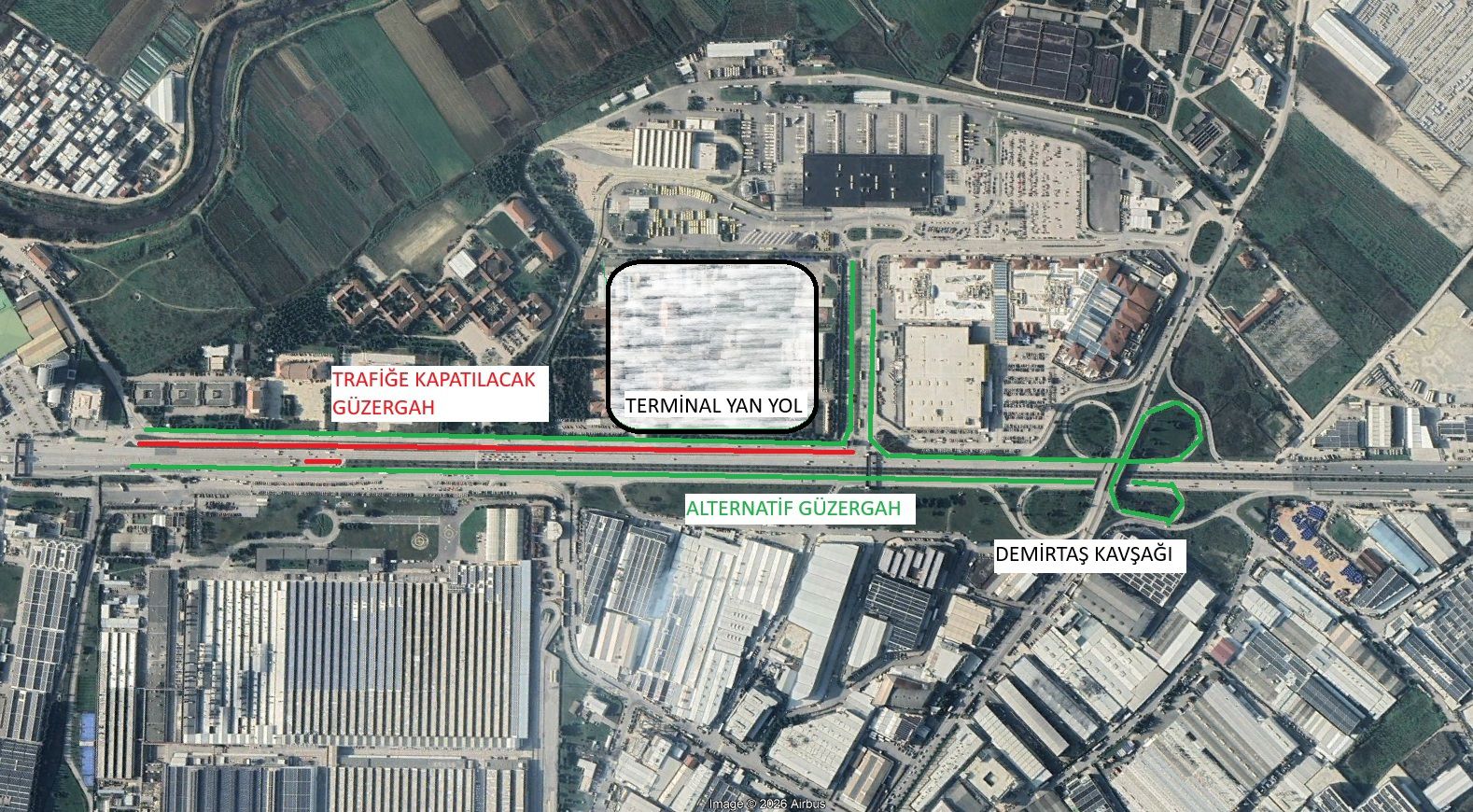 Bursa’da Trafik Düzenlemesi