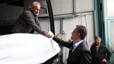 Başkan Vekili Biba’dan 1 Mayıs’ta görev başındaki emekçilere ziyaret