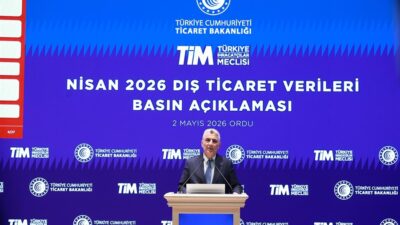 Ticaret Bakanı Ömer Bolat, Nisan Ayı Dış Ticaret Verilerini Açıkladı