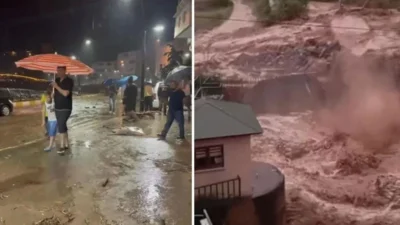 Giresun’u Fırtına ve Şiddetli Sağanak Vurdu: Yollar Kaptıldı, HES Zarar Gördü! Giresun’u Fırtına ve Şiddetli Sağanak Vurdu: Yollar Kaptıldı, HES Zarar Gördü!