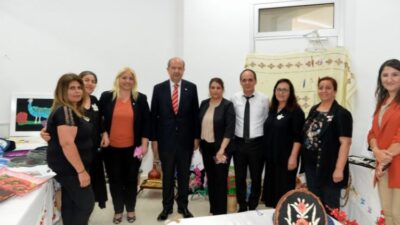 KKTC’de köy kadınlarının el emekleri sergilendi