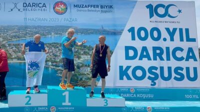 Sakaryalı sporcudan gençlere taş çıkartacak performans